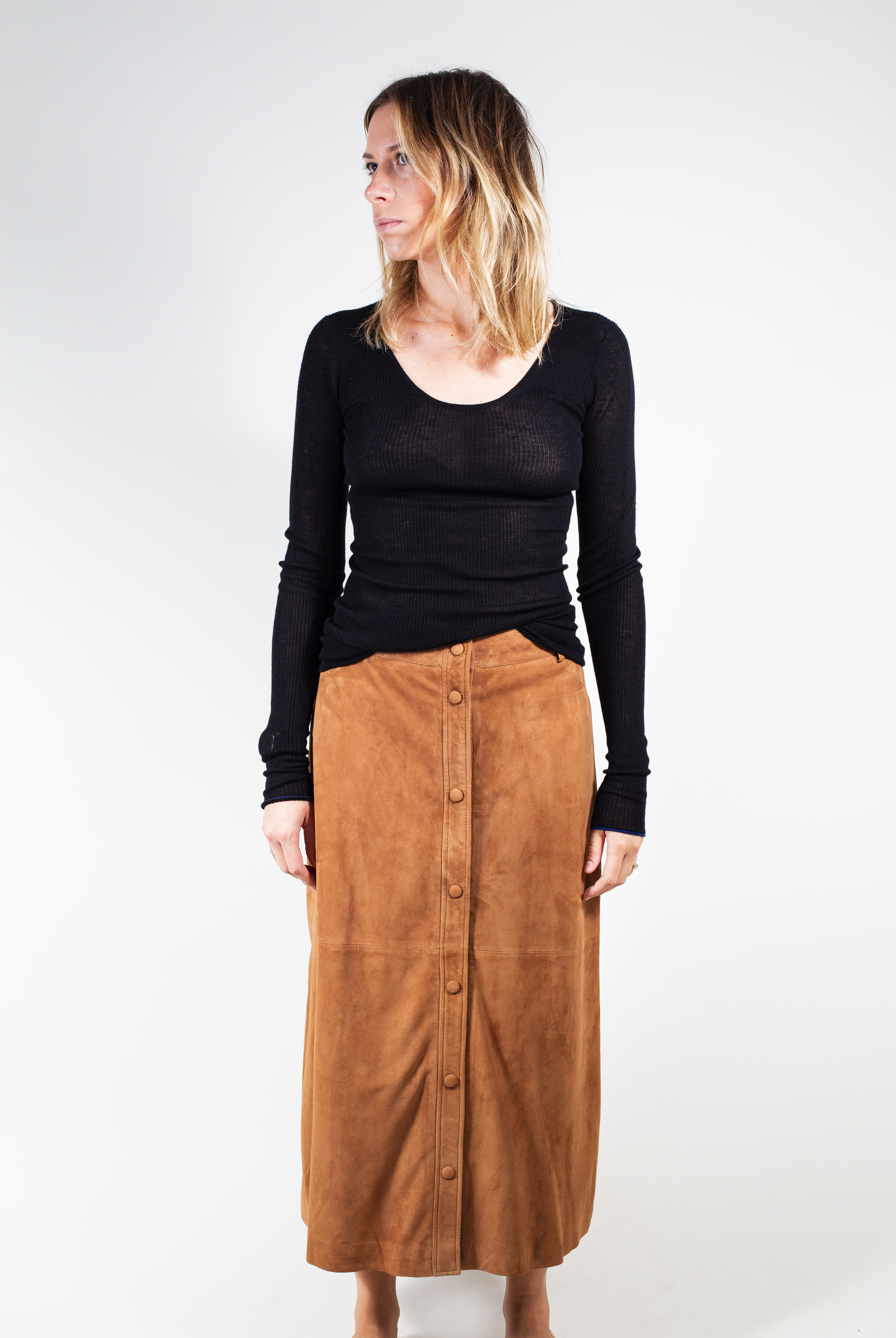 oodji Ultra Womens Faux Suede Pencil Skirt India  Ubuy
