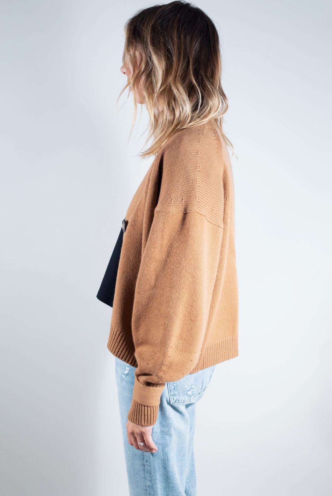 loulou studio tiberine cardigan