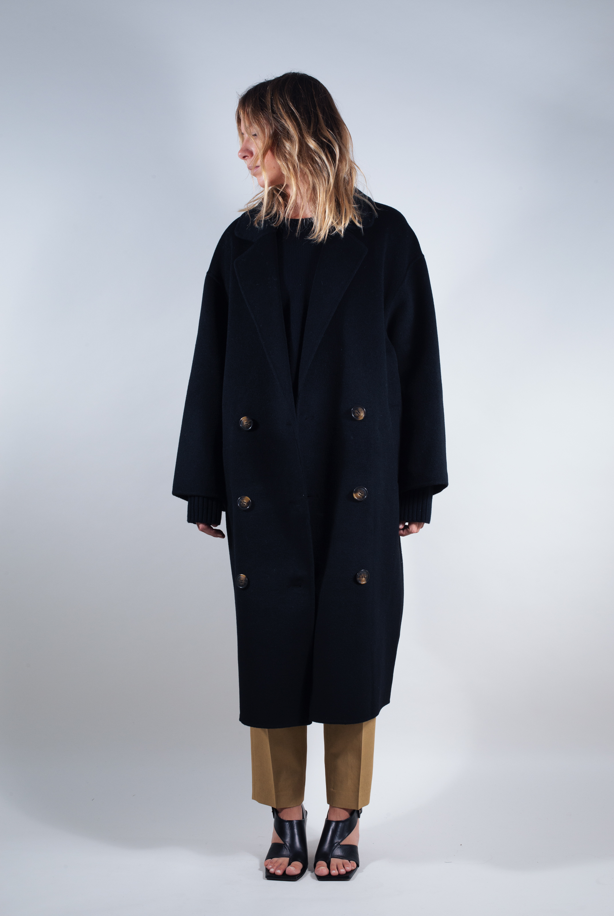 Borneo oversized coat | Loulou Studio | AC17